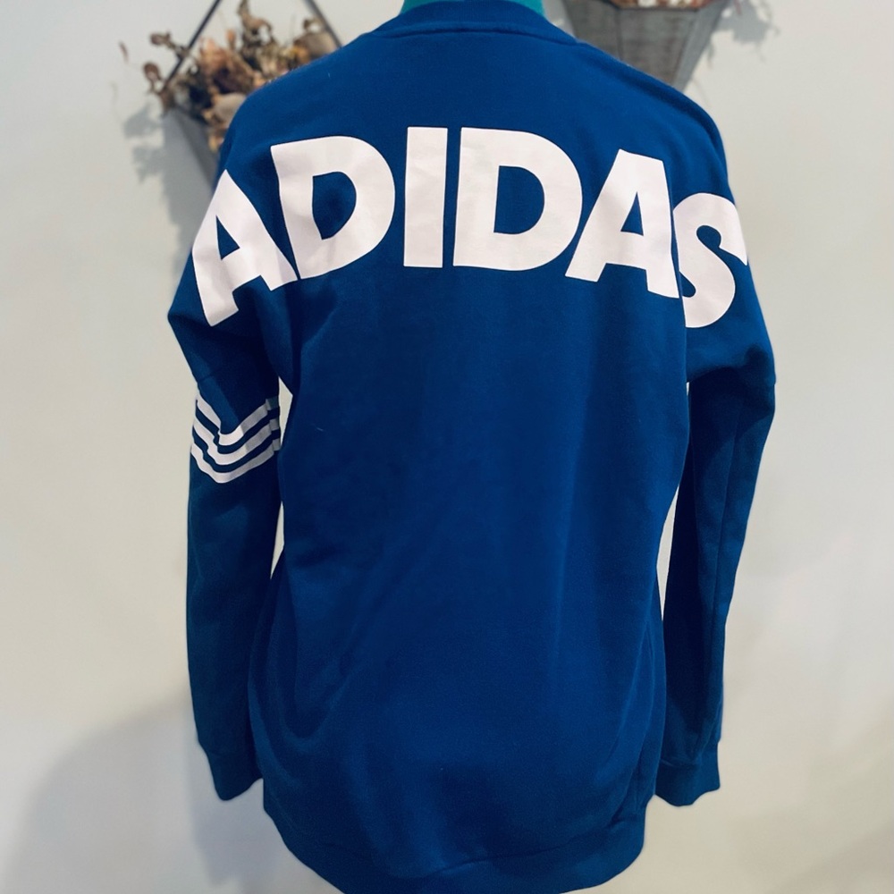 Adidas Royal Blue Crewneck Sweatshirt